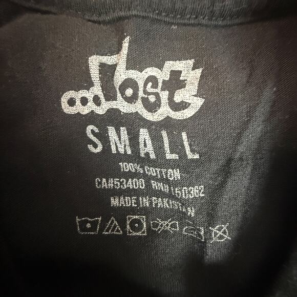 Black Skeleton Surfer Graphic Tee Surf Board Skull Wave Shirt - Picture 4 of 5